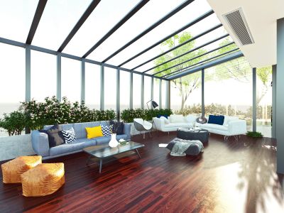 Sunroom interior design